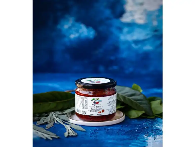 Zeytinli Kapya Biberli Bruschetta